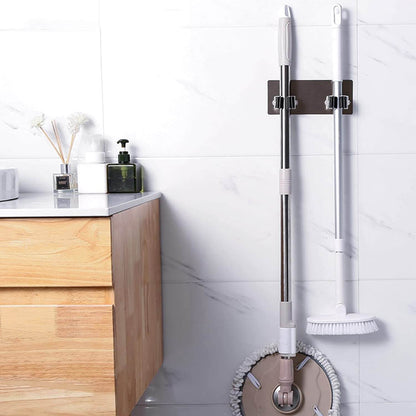 Adhesive Broom and Mop Holder